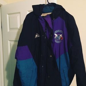 Vintage Apex Charlotte Hornets Jacket
